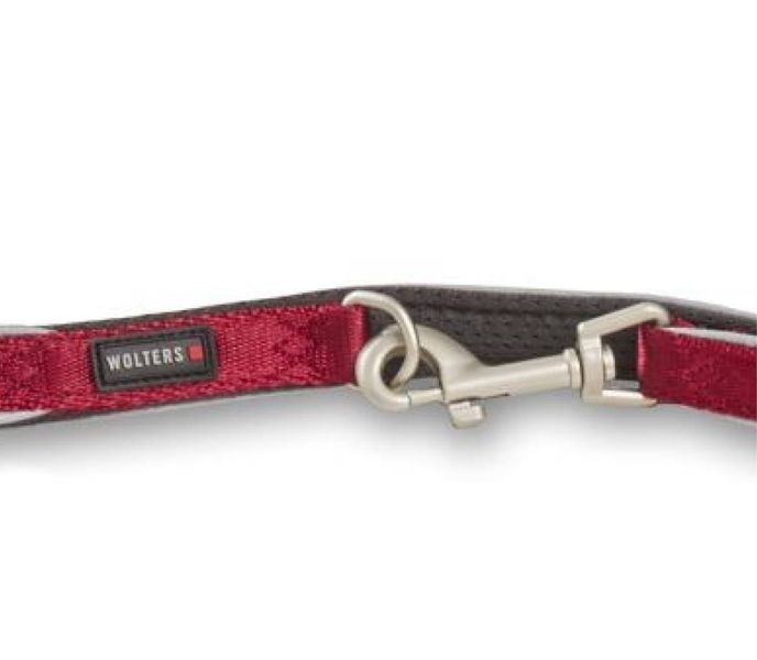 Поводок перестежка Wolters Active Pro Comfort 2 м / 20 мм Красный 28124 фото