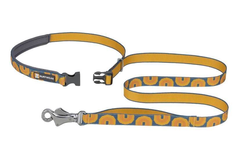 Рефлекторний повідець для собак Ruffwear Crag&trade; Оранжево-синій 30893 фото