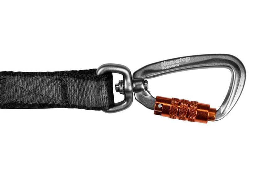 Поводок для собак Move leash Non-stop dogwear Черный 1,5 м/10 мм 41394 фото