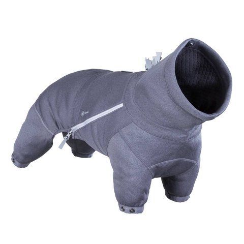 Утепленный комбинезон для собак Hurtta Midlayer Overall 30M Серый 31445 фото