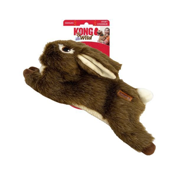 Игрушка для собак Kong Wild Low Stuff Rabbit M 45421 фото