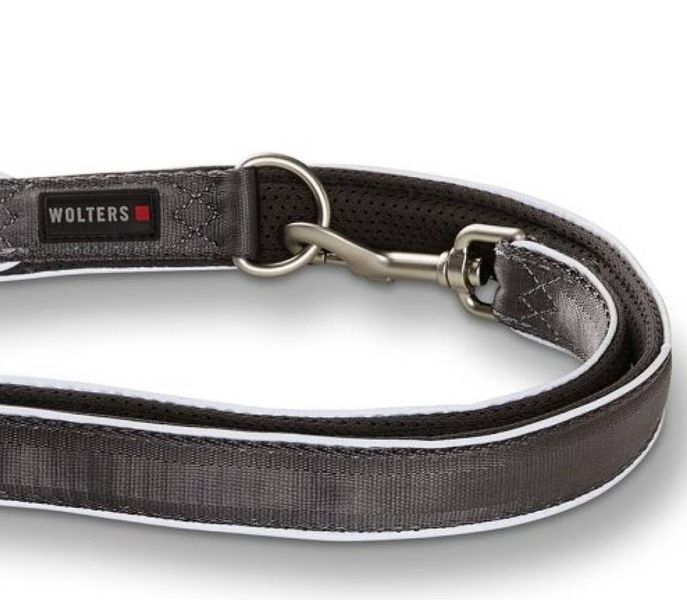 Поводок перестежка Wolters Active Pro Comfort 2 м / 20 мм Серый 28125 фото