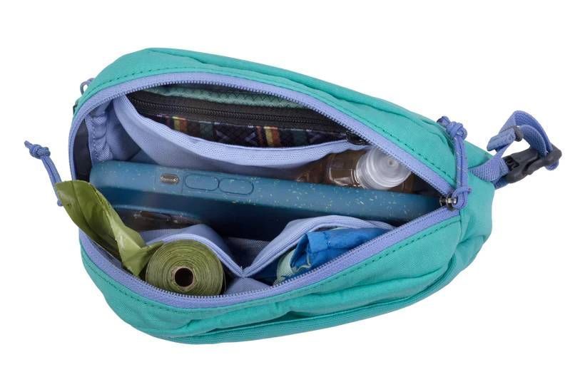 Cумка-бананка поясная для корма и аксессуаров Ruffwear Stash Bag Plus&trade; Бирюзовый 31052 фото