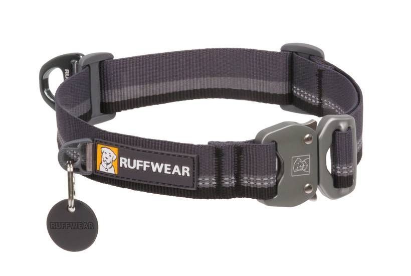 Посилений нашийник для собак зі світловідбивачем Ruffwear Top Rope&trade; 36-51 см Світло-сірий 41859 фото