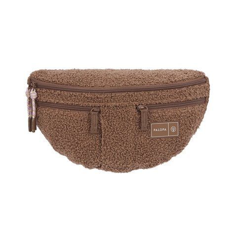 Поясная сумка-бананка для лакомств та аксессуаров собак Palopa Emma Teddy-Fleece Коричневый 45522 фото