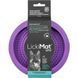 Лизательный коврик антистресс для собак LickiMat UFO Purple, для купания и ухода, на присосках 27776 фото 1