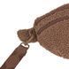 Поясная сумка-бананка для лакомств та аксессуаров собак Palopa Emma Teddy-Fleece Коричневый 45522 фото 5