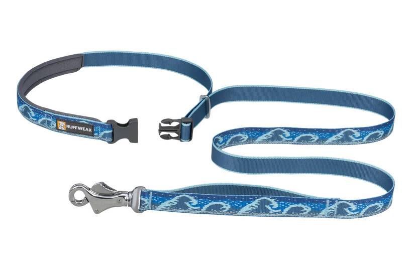 Рефлекторний повідець для собак Ruffwear Crag&trade; Синьо-блакитний 30895 фото