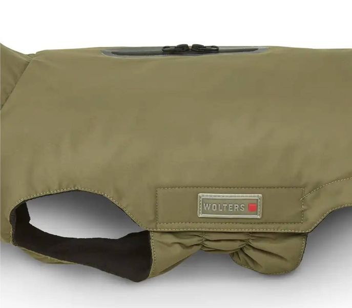 Попона дождевик для собак Wolters Modern Classic для Такс 38 см Оливковый 28379 фото
