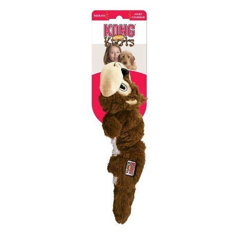 Игрушка для собак Kong Scrunch Knots Squirrel S/M 41572 фото