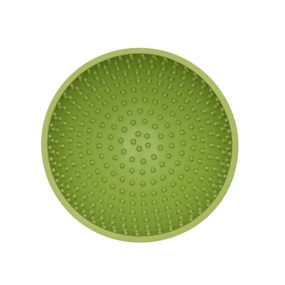 Лизальний килимок антистрес для собак LickiMat Wobble Light Green, гойдається 27765 фото