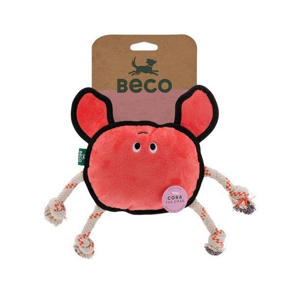 М'яка іграшка для собак Beco Pets Краб L 31344 фото