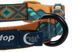 Нашийник для собак Trail quest collar RP signature edition Non-stop dogwear Бірюзовий/Дуб S 40474 фото 3