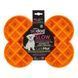 Миска слоуфидер для маленьких собак LickiMat Small Slodog Orange 30346 фото 3
