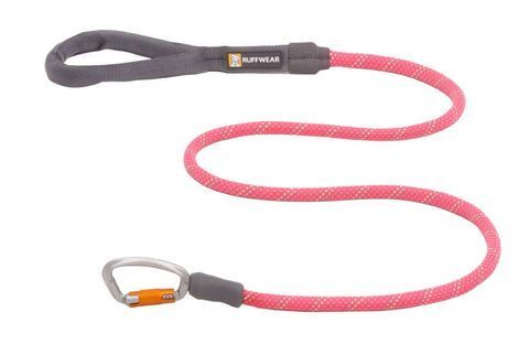 Рефлективный поводок канат для собак Ruffwear Knot-a-Leash&trade; S 1,5 м / 7 мм Розовый 41917 фото