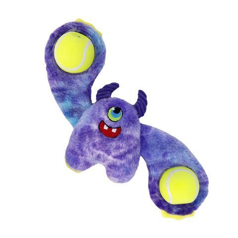 Игрушка для собак Kong Woozles Monster Фиолетовый M 45425 фото