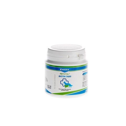 Вітамінний комплекс Canina Petvital Biotin-Tabs для вибагливих собак і котів Біотин 100 г 50 табл. 1111121627 фото