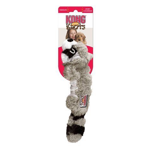 Игрушка для собак Kong Scrunch Knots Racoon M/L 41574 фото