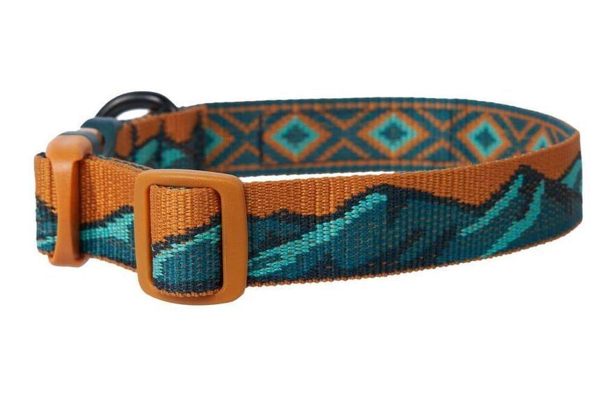 Нашийник для собак Trail quest collar RP signature edition Non-stop dogwear Бірюзовий/Дуб L 40476 фото