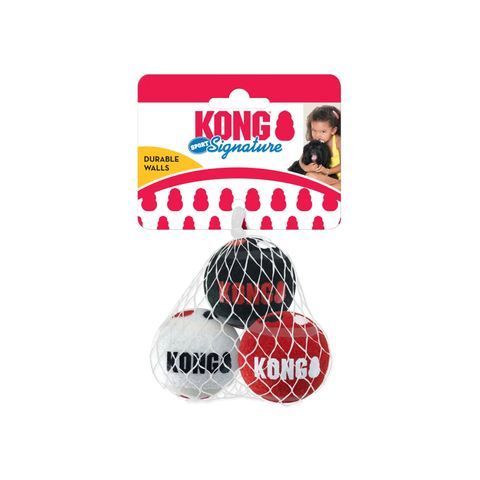 Игрушка для собак Kong Signature Sport Balls 3 шт. XS 41625 фото
