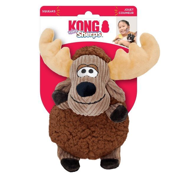 Іграшка для собак Kong Sherps Floofs Moose M 41631 фото