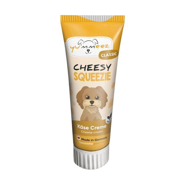 Натуральное жидкое лакомство для собак Yummeez Cheesy Squeezie Сыр 75 г 40211 фото