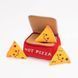М'яка іграшка для собак коробка для піци ZippyPaws Zippy Burrow Pizza Box з пищалкою 28477 фото 2