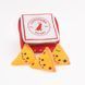 М'яка іграшка для собак коробка для піци ZippyPaws Zippy Burrow Pizza Box з пищалкою 28477 фото 3