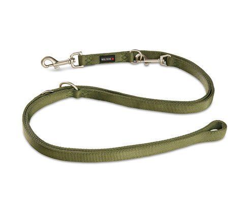 Поводок перестежка из нейлона Wolters Professional L 3 м / 20 мм Оливковый 28182 фото
