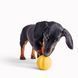 Игрушка мячик с отверстием для вкусняшек для собак Beco Pets Fetch Ball Желтый 31354 фото 4