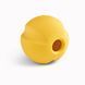Игрушка мячик с отверстием для вкусняшек для собак Beco Pets Fetch Ball Желтый 31354 фото 1