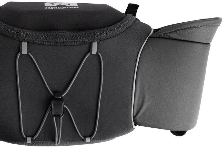 Сумка для аксесуарів собак Belt bag Non-stop dogwear Чорний/Сірий 40281 фото