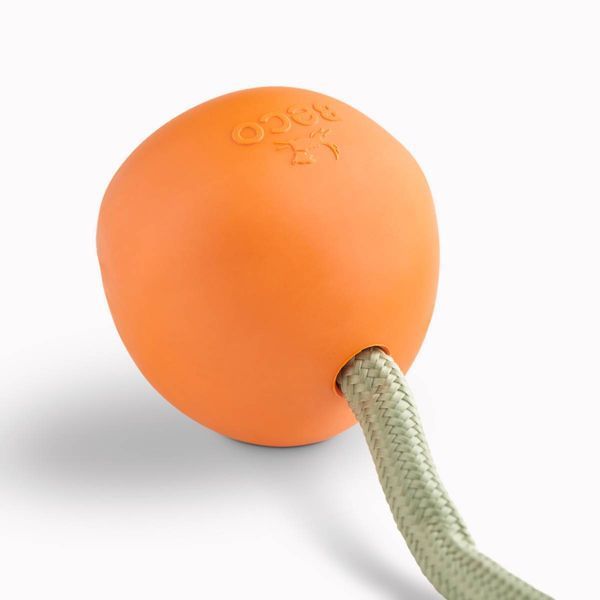 Игрушка мячик на канате для собак Beco Pets Slinger Ball Оранжевый 31355 фото