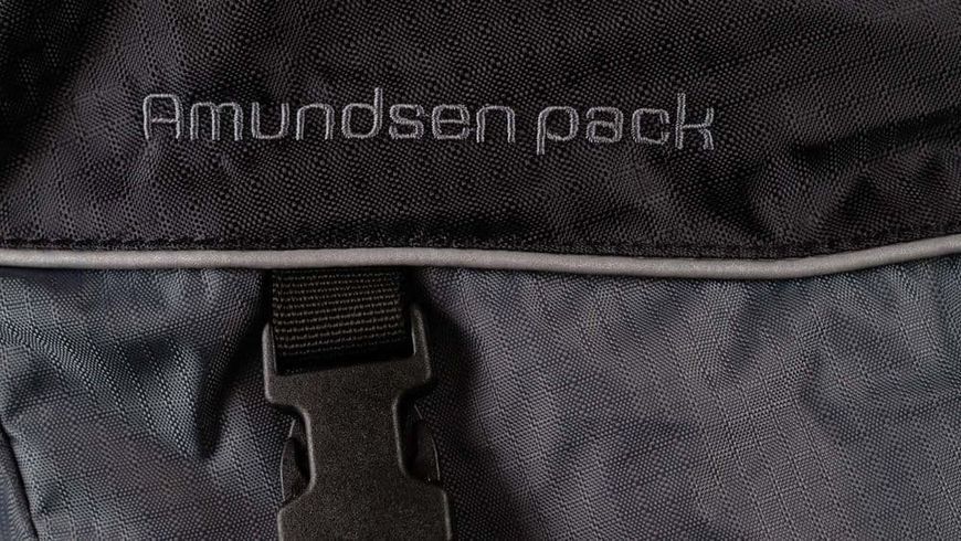 Рюкзак для собак Amundsen pack Non-stop dogwear Чорний/Сірий XS 40485 фото