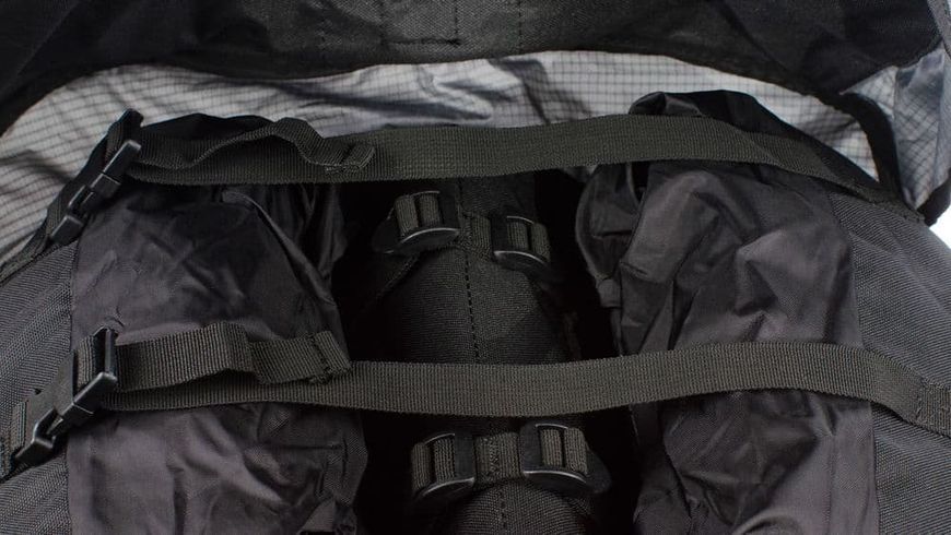 Рюкзак для собак Amundsen pack Non-stop dogwear Чорний/Сірий XS 40485 фото