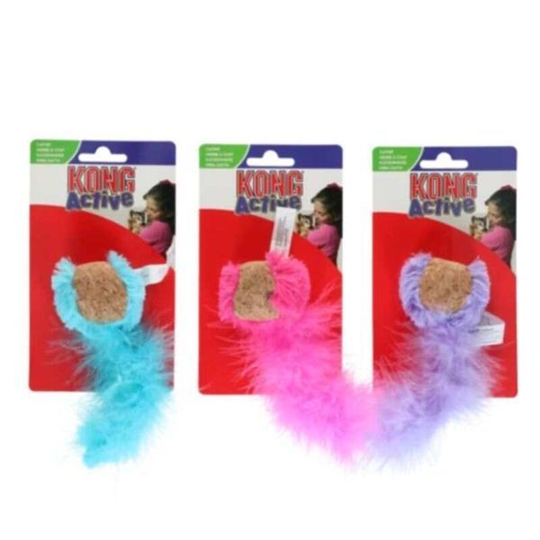 Іграшка для котів Kong Cat Active Cork Ball Темно-синій 45436 фото