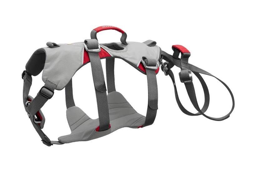 Шлейка для собак підвищеної міцності Ruffwear Doubleback&trade; XS 43-56 см Сірий 30737 фото