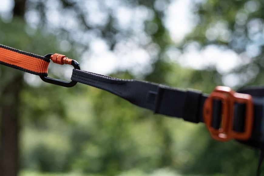 Пояс для прив'язі собак Canix belt Non-stop dogwear Чорний M 40283 фото