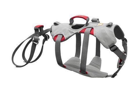 Шлейка для собак повышенной прочности Ruffwear Doubleback&trade; S 56-69 см Серый 30738 фото
