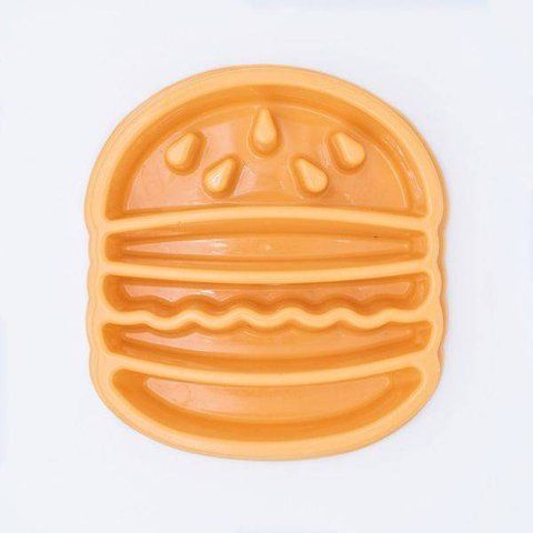 Миска слоуфидер гамбургер для медленного кормления ZippyPaws Happy Bowls Hamburger 28513 фото